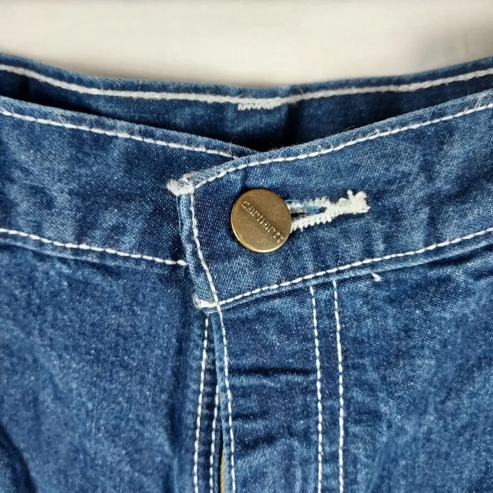 Carhartt FR Work Jeans 32x32 Flame Resistant Denim Pants CAT2 NFPA2112 Blue Deni